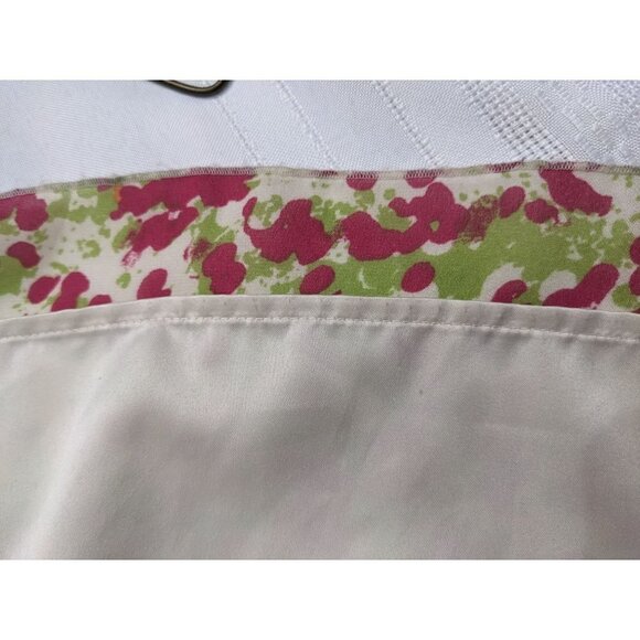 THE LIMITED Strapless Rainbow Paint Splatter Maxi Dress Ruffle Tiered Size XS - Picture 6 of 7